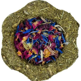 Herbs Bezobil. krmná miska Goody Crunch růže,chrpa 50g