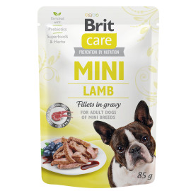 Brit Care Dog Mini Lamb fillets in gravy 85g