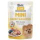 Brit Care Dog Mini Rabbit&Salmon fillets in gravy 85g