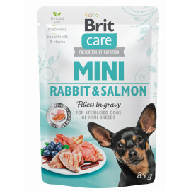 Brit Care Dog Mini Salmon&Herring steril fillets 85g
