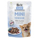 Brit Care Dog Mini Venison fillets in gravy 85g