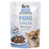 Brit Care Dog Mini Venison fillets in gravy 85g