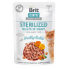 Brit Care Cat Fillets Gravy Steril Healthy Rabbit 85g