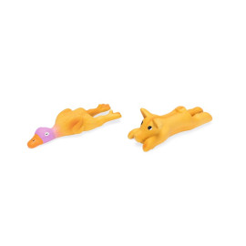 Hračka pes Figurky latex mix 14 cm FL 1ks