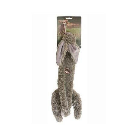 Hračka pes Zajíc pískací 61 cm Skinneeez