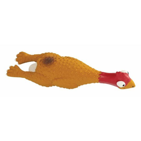 Hračka pes Kohoutek latex mini 15 cm TR 1ks