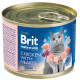 Brit Premium Cat by Nature konz Chicken&Hearts 200g