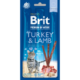 Brit Premium Cat by Nature Sticks Turkey&Lamb(3pcs)