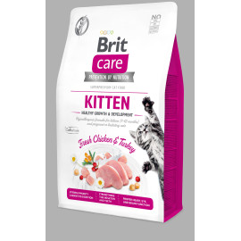 Brit Care Cat GF Kitten Healthy Growth&Development 2kg