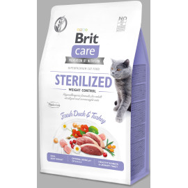 Brit Care Cat GF Sterilized Weight Control, 0,4kg