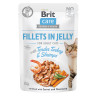 Brit Care Cat Fillets in Jelly with Turkey&Shrimps 85g