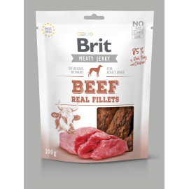 Brit Jerky Beef Fillets 200g