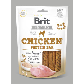 Brit Jerky Chicken with Insect Protein Bar 80g