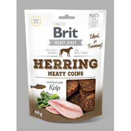 Brit Jerky Herring Meaty Coins 80g