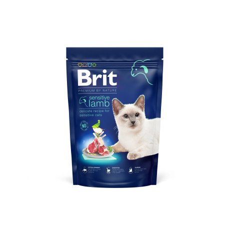 Brit Premium Cat by Nature Sensitive Lamb 800g