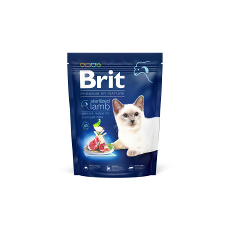 Brit Premium Cat by Nature Sterilized Lamb 300g