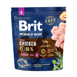 Brit Premium Dog by Nature Junior S 1kg