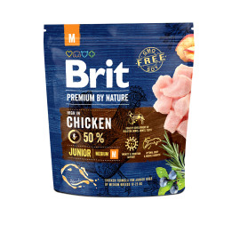 Brit Premium Dog by Nature Junior M 1kg