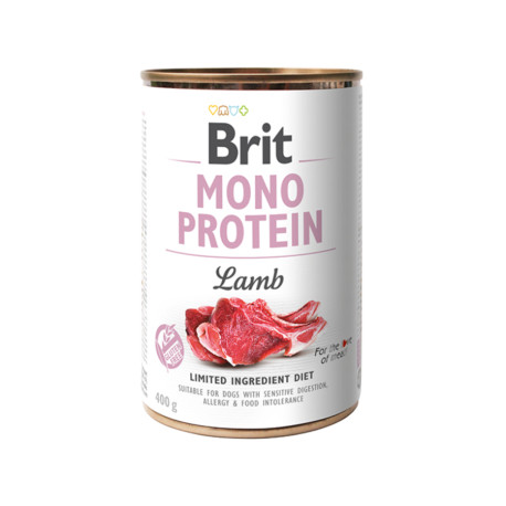 Brit Dog konz Mono  Protein Lamb 400g