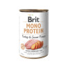 Brit Dog konz Mono Protein Turkey & Sweet Potato 400g