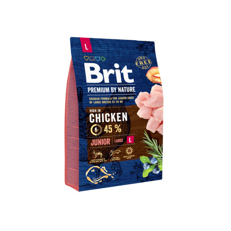 Brit Premium Dog by Nature Junior L 3kg