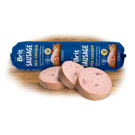 Brit Sausage Chicken 800g New