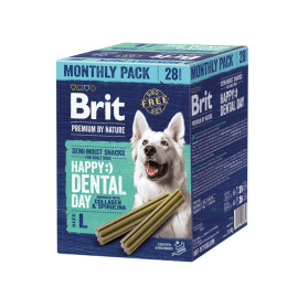 Brit Premium Dog by Nature Dental Snacks L 28ks