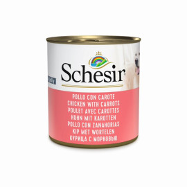 Schesir Dog konz. Adult kuře/mrkev 285g