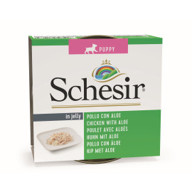 Schesir Dog konz. Puppy kuře/aloe 150g