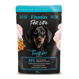 Fitmin For Life dog Krůtí s rakytníkem kapsa 85g