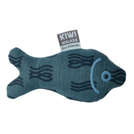 Hračka pes 4Elements Plush Fish modrá Kiwi