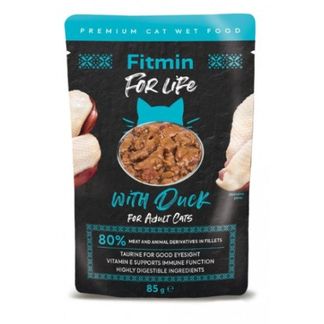 Fitmin FL cat kapsa Kachní 85g