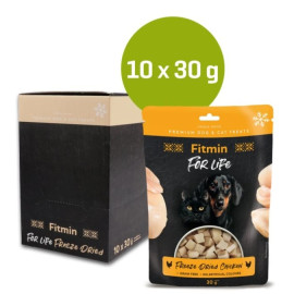 Fitmin FL dog,cat poch. Mrazem sušené kuřecí 10x30g