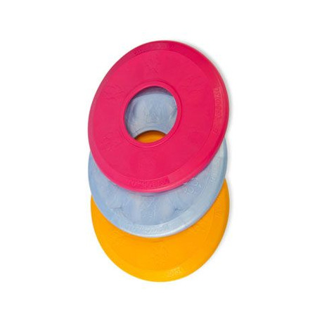 Hračka pes Disk MAX aport plovací Vanil. 18 cm SP