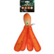 Hračka pes Dog Comets Alien Octo M 28cm oranžová