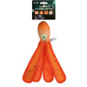 Hračka pes Dog Comets Alien Octo M 28cm oranžová