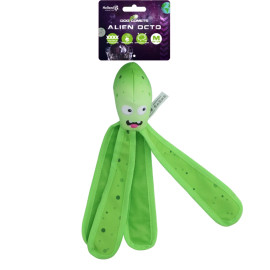 Hračka pes Dog Comets Alien Octo M 28cm zelená