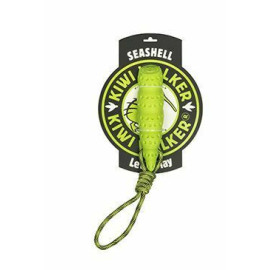 Hračka pes SEASHELL MINI, plov z TPR zelená Kiwi