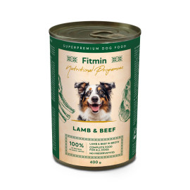 Fitmin dog NP konz. jehněčí a hovězí 400g