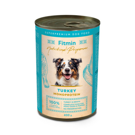 Fitmin dog NP konz. krůtí 400g