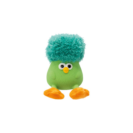 Hračka pes Brokolicový ptáček se zvukem 12cm HipHop