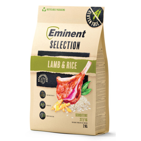 Eminent Selection Dog Sensitive Lamb&Rice 2kg