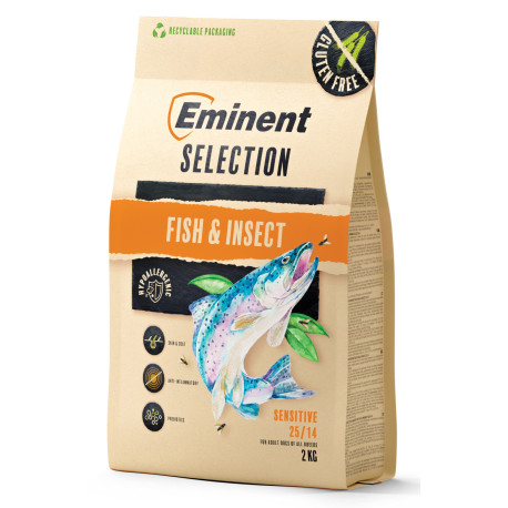 Eminent Selection Dog Sensitive Fish&Insect 2kg