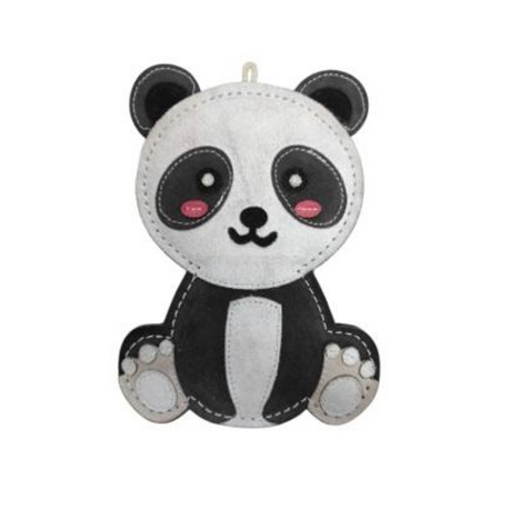 Hračka pes animALL Panda kůže, barevná 22x15,5cm