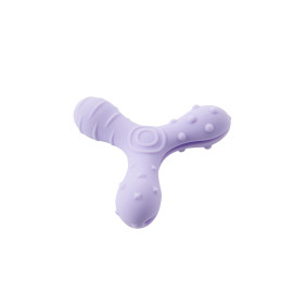 Hračka pes BUSTER Flex Star, fialová 13cm