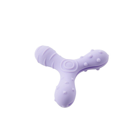 Hračka pes BUSTER Flex Star, fialová 13cm