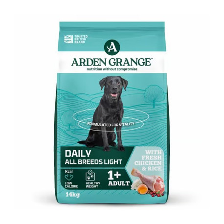 Arden Grange Dog Adult with fresh Chicken&Rice 14kg