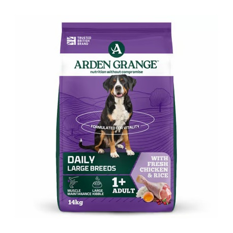 Arden Grange Dog Adult Large Breed fresh Chic&Rice14kg