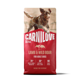 Carnilove Dog Active Dry Lamb&Wild Boar Adult AB 12kg