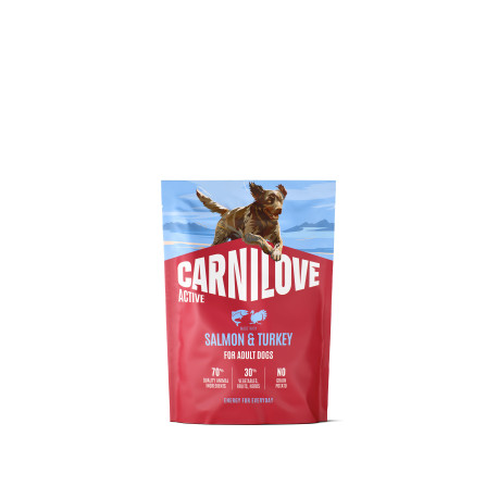 Carnilove Dog Active Dry Salmon&Turkey Adult AB 1,5kg